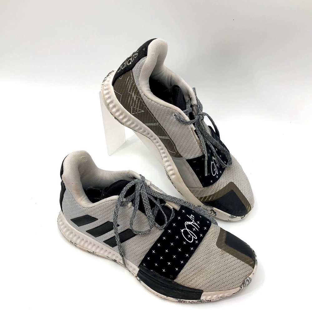 ADIDAS JAMES HARDEN VOL. 3 “COOKIES N CREAM” BASKETBALL SHOES  AQ0035 SIZE 6.5